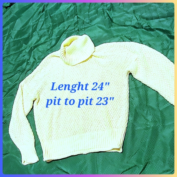 Turtle Neck Sweater Extended Shoulders by Altar'd State - Picture 5 of 5